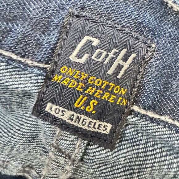 Citizens of Humanity Jeans Mens 32 (33x29 ACTUAL) Evans Relaxed Fit Blue Denim - Picture 5 of 11